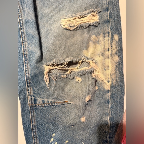 Free People Moxie Barrel Jean -Calypso sz26 - Picture 5 of 7